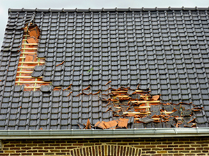 Storm Damaged Roof1